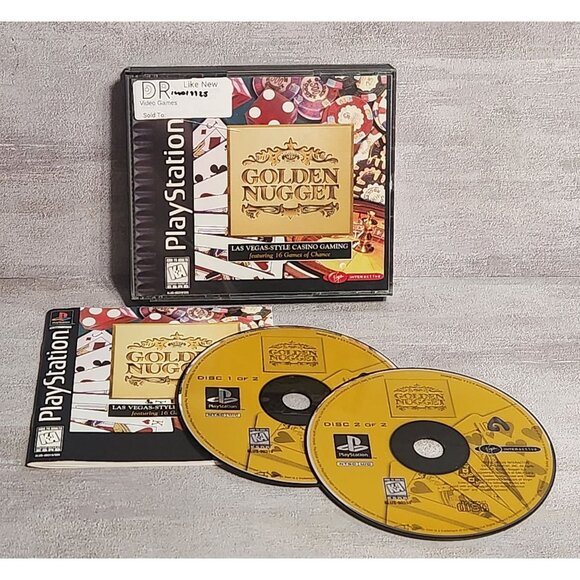 Golden Nugget for PlayStation 1 - Picture 1 of 2